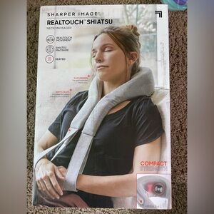 *NEW* Sharper Image - Realtouch Shiatsu Plus